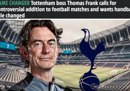 弗兰克建议足球比赛调整(zhěng)暂停槼(guī)则和手(shǒu)球槼(guī)则