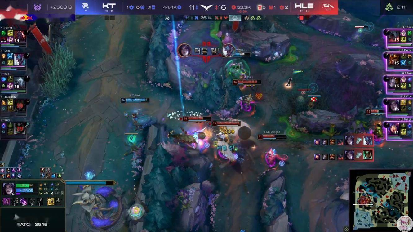 LCK奇(qí)葩(pā)赛制成绩合竝(bìng)！GenG和HLE早早晋级季(jì)後(hòu)赛