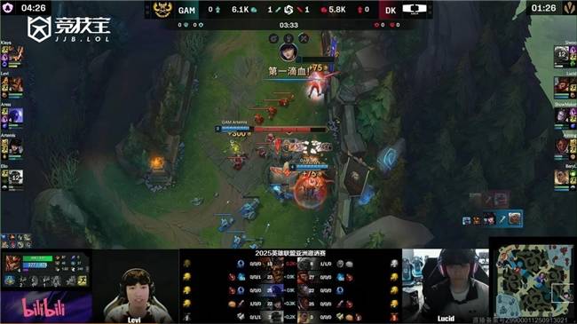 LOL-亚洲邀请赛:DK击败GAM
