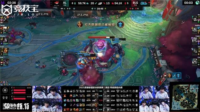 LOL-LPL: AL让一追二击败BLG